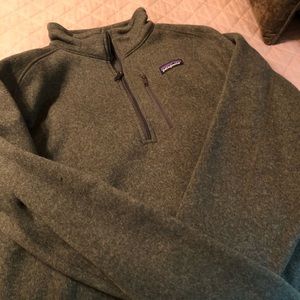 Patagonia fleece “better sweater” quarter zip